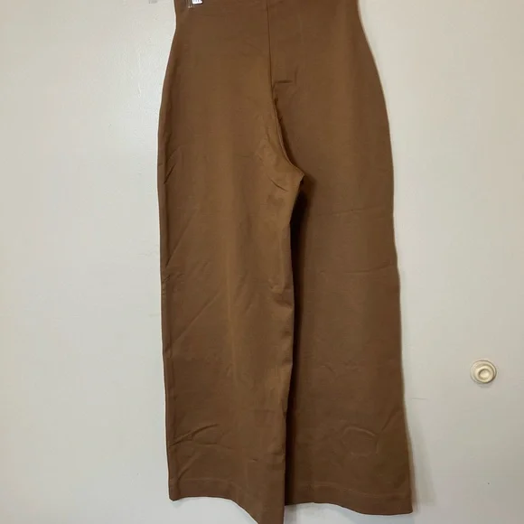 Ripley Radar Women’s Brown Knit Wide Leg Pants. Size Medium. NWOT. - Picture 5 of 6